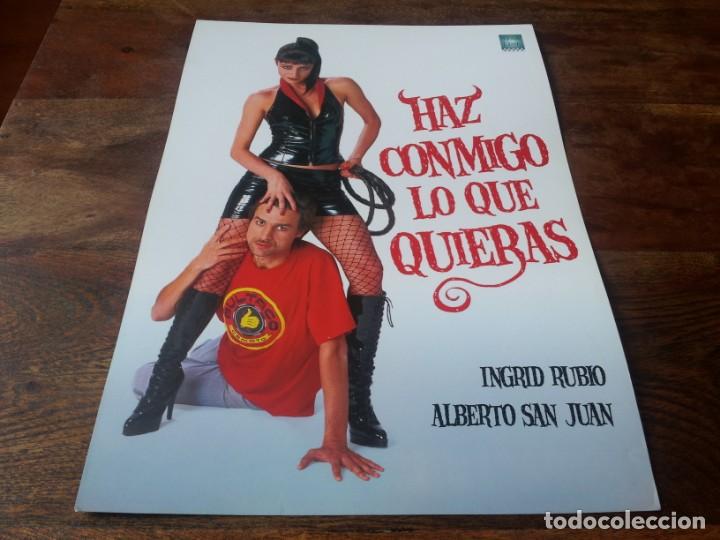 Cin&eacute;ma: Haz conmigo lo que quieras - Ingrid Rubio, Alberto San Juan,agata lys - guia original star line 2003