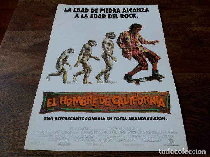 Kino: El hombre de California - Sean Astin, Brendan Fraser, Pauly Shore - guia original warner 1992