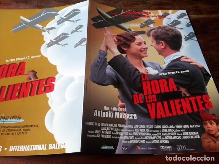 Cin&eacute;ma: La hora de los valientes - leonor watling, Gabino Diego, Luis Cuenca - guia original columbia 1998