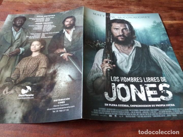 Cin&eacute;ma: Los hombres libres de Jones - Matthew McConaughey, Gugu Mbatha-Raw - guia original deaplaneta 2016