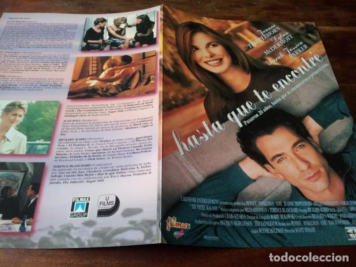 Cine: Hasta que te encontr&eacute; - Jeanne Tripplehorn, Dylan McDermott - guia original filmax 1997