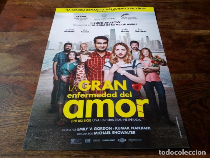 Cine: La gran enfermedad del amor - Kumail Nanjiani, Zoe Kazan, Holly Hunter - guia original caramel 2017