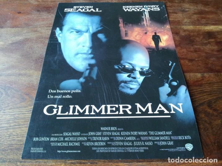 Cine: Glimmer Man - Steven Seagal, Keenen Ivory Wayans, brian cox - guia original warner 1996