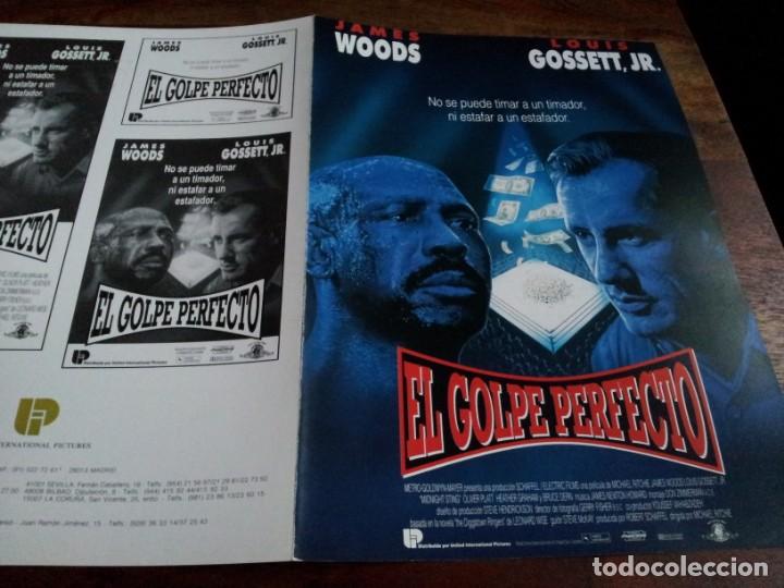 Cinema: El golpe perfecto - James Woods, Louis Gossett Jr., Bruce Dern - guia original u.i.p 1992