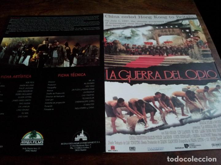 Cin&eacute;ma: La guerra del opio - Bao Guoan, Lin Liankun, Su Min, Sihung Lung - guia original u.i.p 1997