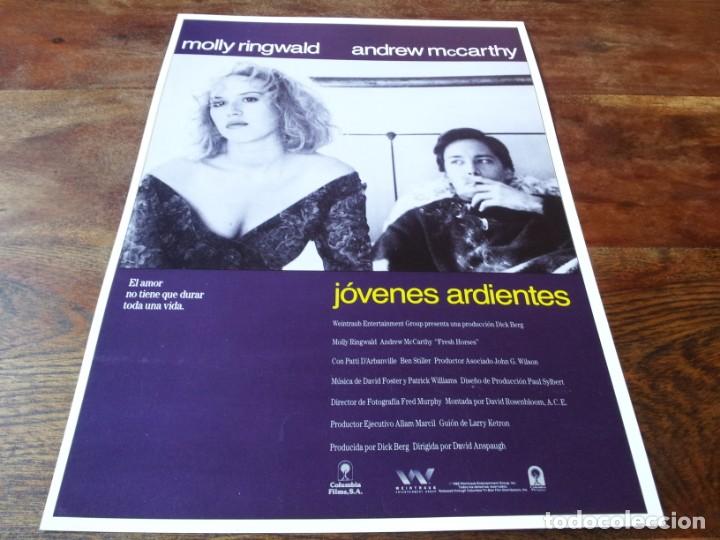 Cine: J&oacute;venes ardientes - Molly Ringwald, Andrew McCarthy,Patti D'Arbanville - guia original columbia 1988