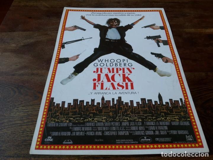 Cin&eacute;ma: Jumpin' Jack Flash - Whoopi Goldberg, James Belushi, Stephen Collins - guia original fox 1986