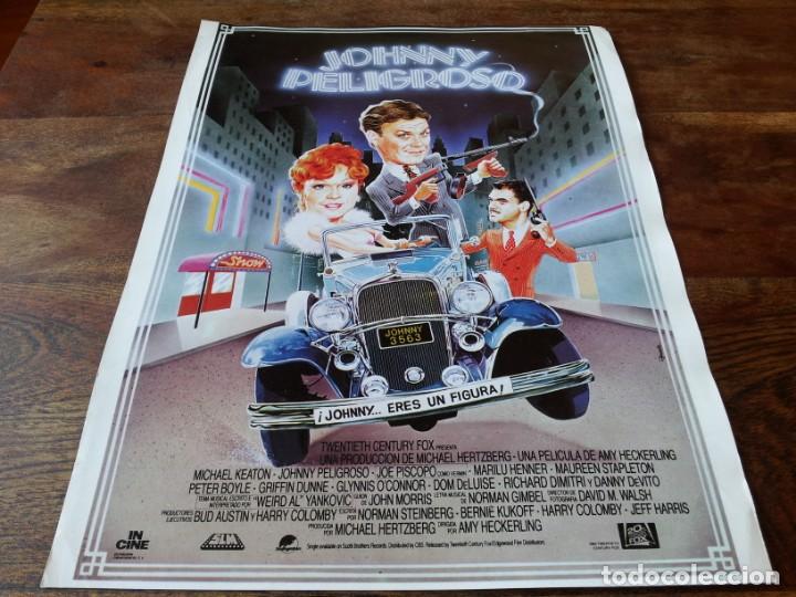 Cin&eacute;ma: Johnny peligroso - Michael Keaton, Danny DeVito, Griffin Dunne - guia original fox 1984