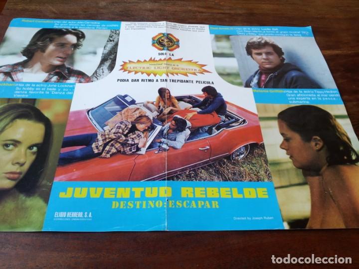 Cine: Juventud rebelde - Desi Arnaz Jr., Robert Carradine, Melanie Griffith - guia original eligio 1977