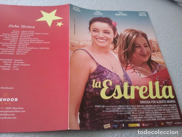 Cinema: La Estrella - Ingrid Rubio, Carmen Machi, Marc Clotet, Fele Mart&iacute;nez - guia original splendor 2013