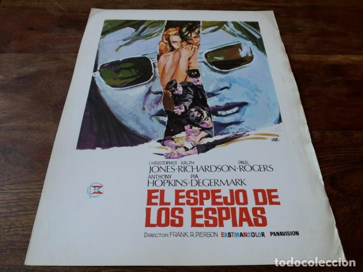 Kino: El espejo de los esp&iacute;as - Anthony Hopkins, Susan George - guia original suevia 1970 jano