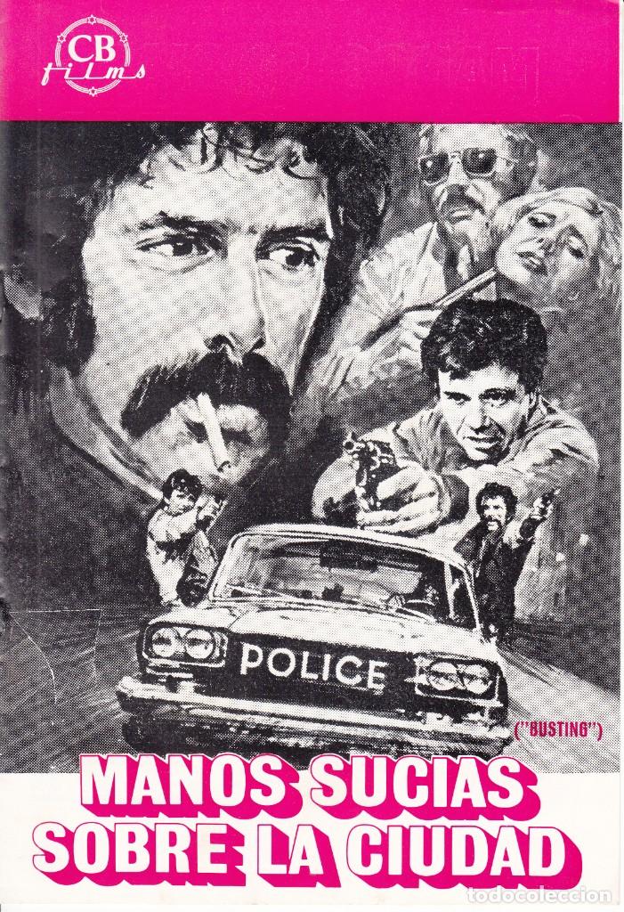 Cinema: MANOS SUCIAS SOBRE LA CIUDAD: ELLIOT GOULD - ROBERT BLAKE - 1974