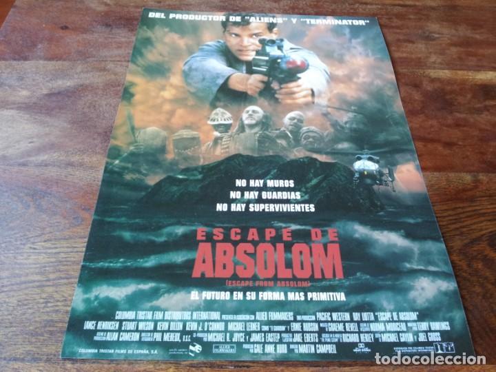 Cin&eacute;ma: Escape de Absolom - Ray Liotta, Lance Henriksen, Stuart Wilson - guia original columbia 1994
