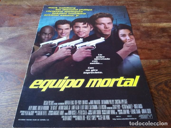 Cinema: Equipo mortal - Mark Wahlberg,Lou Diamond Phillips,Christina Applegate - guia original columbia 1998