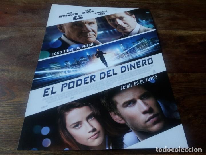 Cinema: El poder del dinero - Liam Hemsworth,Amber Heard,Harrison Ford,Gary Oldman - guia original eone 2013