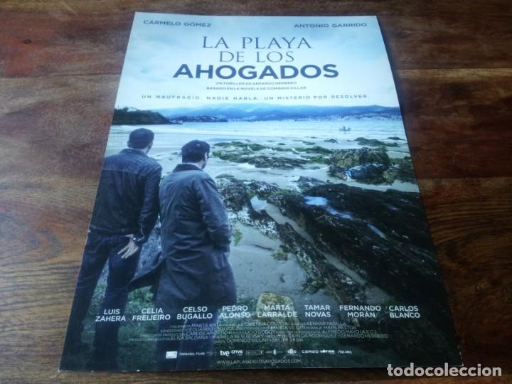 Cine: La playa de los ahogados - Carmelo G&oacute;mez, Antonio Garrido, Tamar Novas - guia original syldavia 2015