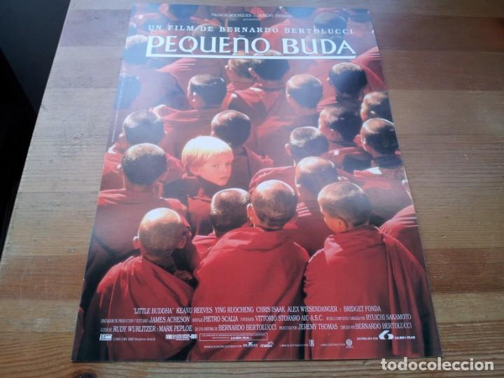 Cine: Peque&ntilde;o Buda - Keanu Reeves, Bridget Fonda, Chris Isaak, b. bertolucci - guia original lauren 1993