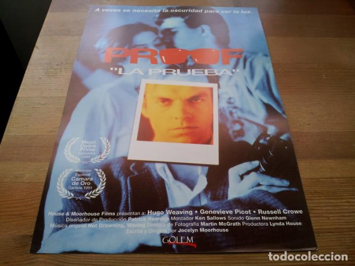 Cin&eacute;ma: Proof La prueba - Hugo Weaving, Genevieve Picot, Russell Crowe - guia original golem 1991