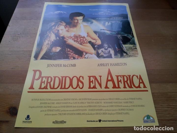 Cin&eacute;ma: Perdidos en &Aacute;frica - Jennifer McComb, Ashley Hamilton, Mohamed Nangurai - guia original u.i.p 1994