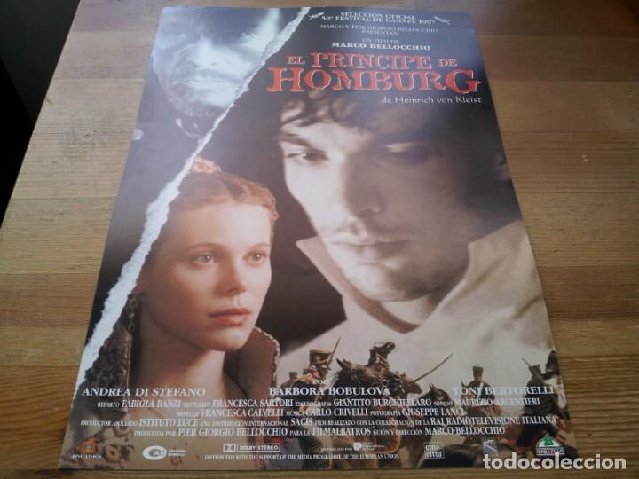 Cin&eacute;ma: El pr&iacute;ncipe de Homburg - Andrea Di Stefano, Barbora Bobulova - guia original u.i.p 1997