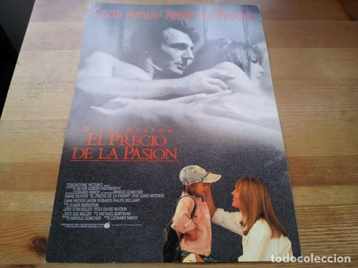 Cine: El precio de la pasi&oacute;n - Diane Keaton, Jason Robards, Liam Neeson - guia original warner 1988