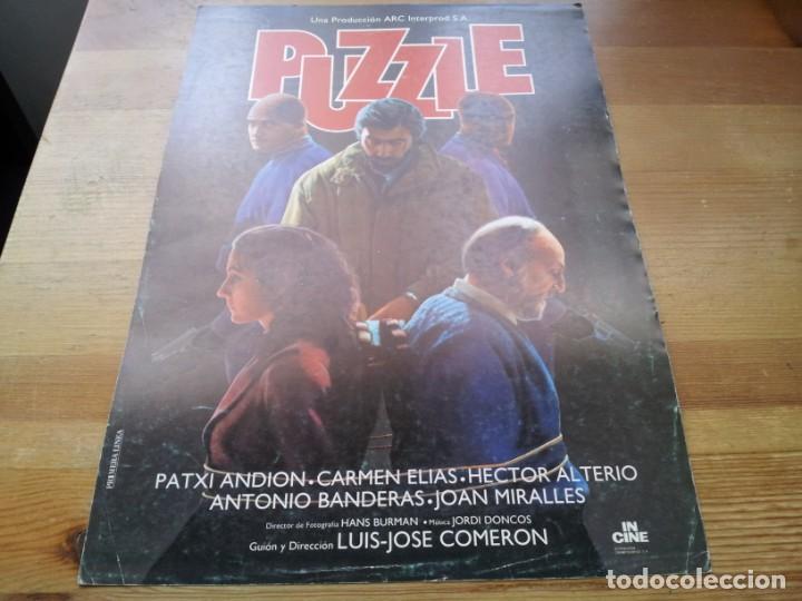 Cin&eacute;ma: Puzzle - Patxi Andi&oacute;n, Carme El&iacute;as, H&eacute;ctor Alterio, Antonio Banderas - guia original incine 1986