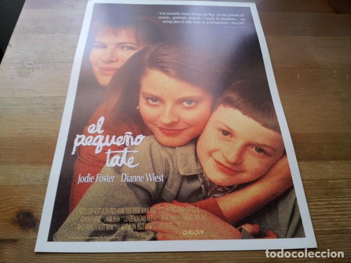 Kino: El peque&ntilde;o Tate - Jodie Foster, Adam Hann-Byrd, Dianne Wiest - guia original columbia 1991