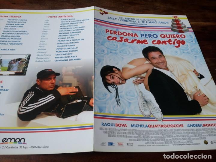 Cine: Perdona pero quiero casarme contigo - Raoul Bova, Michela Quattrociocche - guia original emon 2010