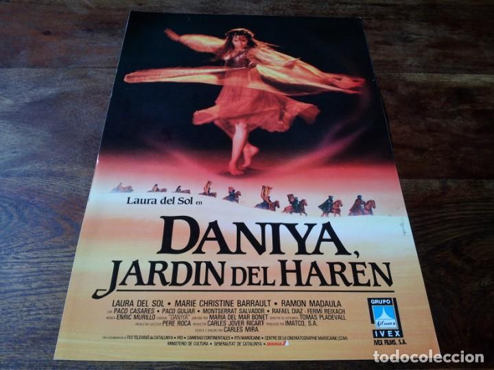 Cinema: Daniya, jard&iacute;n del harem - Laura del Sol, Ramon Madaula, carles mira - guia original filmax 1988