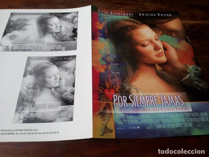 Cin&eacute;ma: Por siempre jam&aacute;s - Drew Barrymore, Anjelica Huston, Dougray Scott - guia original fox 1998