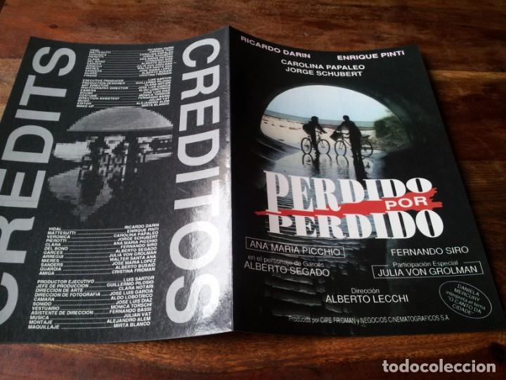 Cine: Perdido por perdido - ricardo darin, enrique pinti, carolina papaleo - guia original vhero 1993