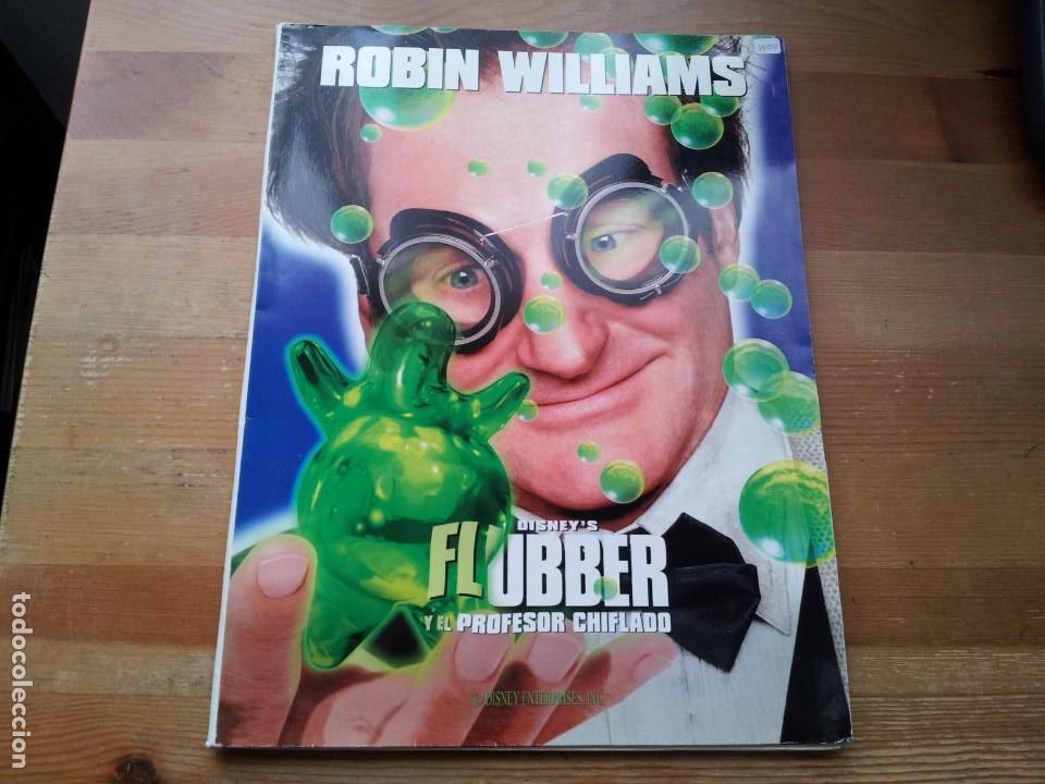 Cine: Flubber y el profesor chiflado - Robin Williams, Marcia Gay Harden - guia original buenavista 1997