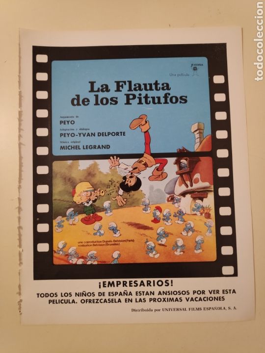 Cine: NT PAGINA CINEINFORME LA FLAUTA DE LOS PITUFOS