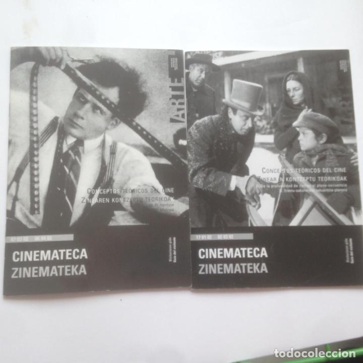 Cine: CONCEPTOS TEORICOS DEL CINE -2 GUIAS DEL VISITANTE - CINEMATECA MUSEO BBAA BILBAO 2002