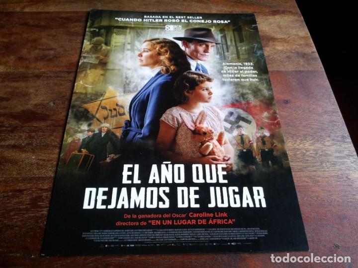 Cinema: El a&ntilde;o que dejamos de jugar - Riva Krymalowski,Oliver Masucci,Carla Juri guia original acontra 2019