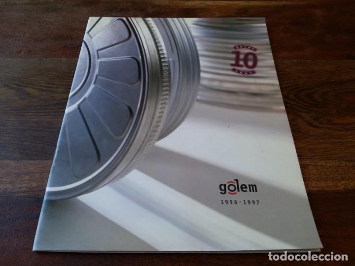 Cine: lista de material golem 1996/97 - golem 10 a&ntilde;os - ver fotos