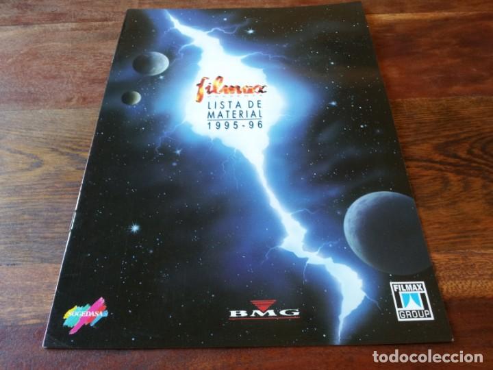 Cine: lista de material proximos lanzamientos filmax a&ntilde;o 1995/96 - ver fotos