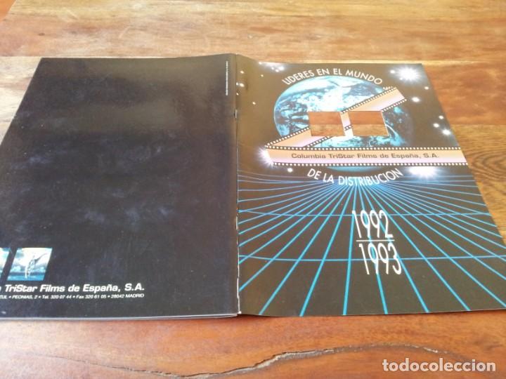 Cin&eacute;ma: lista de material columbia tristar espa&ntilde;a - lanzamientos a&ntilde;os 1992/93