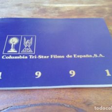 Cine: LISTA DE MATERIAL COLUMBIA FILMS - LANZAMIENTOS AÑO 1991 - AVANCE DE PRODUCCION. Lote 243067925
