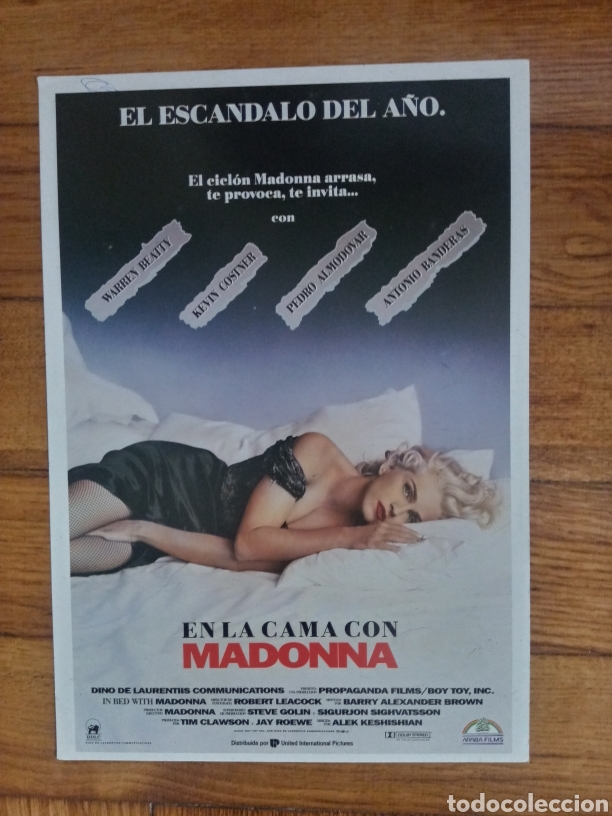 Cine: Gu&iacute;a En la cama con Madonna, Warren Beatty