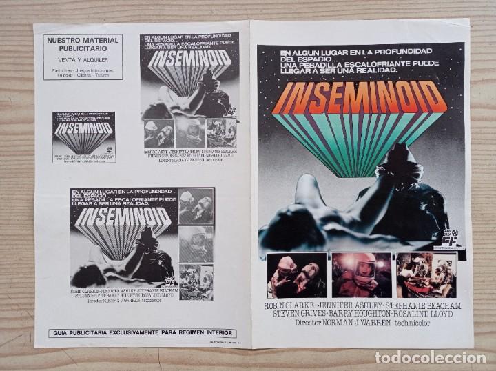 Cinema: Folleto De Cine Inseminoid