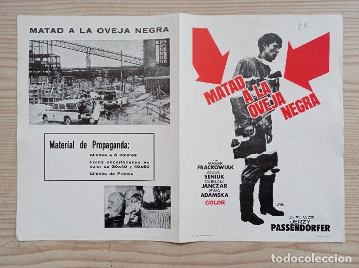 Cin&eacute;ma: Folleto De Cine Matad A La Oveja Negra