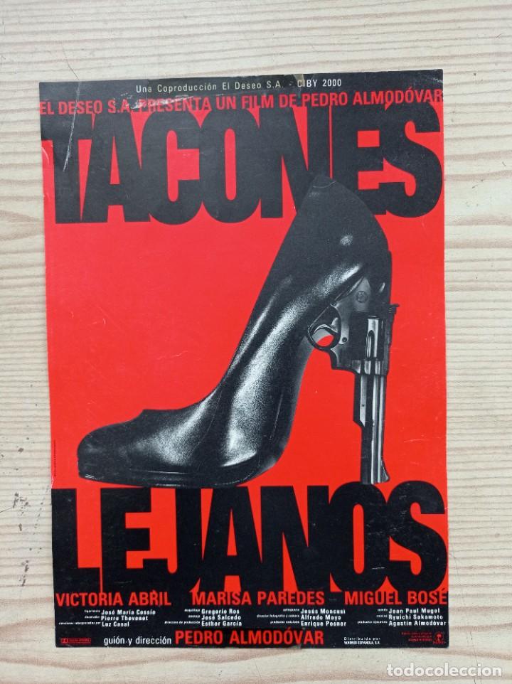Cinema: Folleto De Cine Tacones Lejanos
