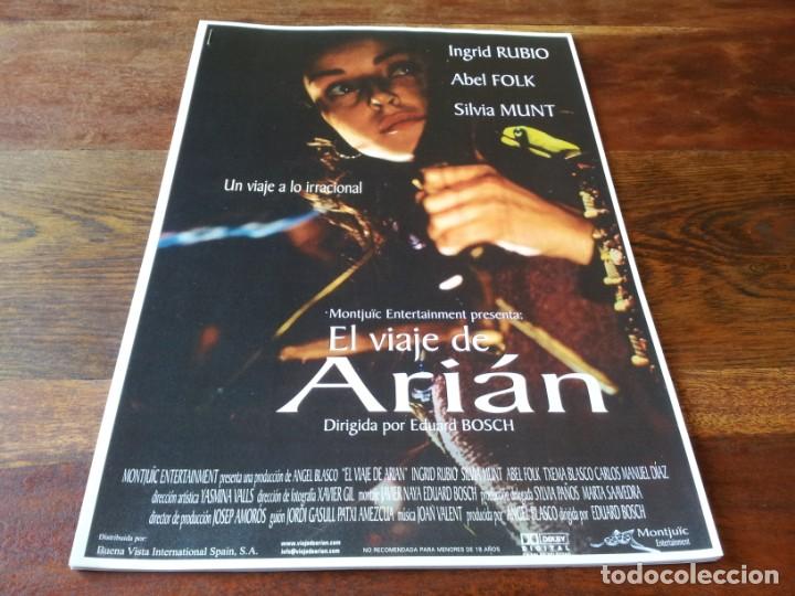 Cinema: el viaje de Ari&aacute;n - Ingrid Rubio, Abel Folk, Silvia Munt - guia original lujo buenavista 2000