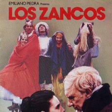 Cine: LOS ZANCOS GUÍA ORIGINAL 8 PÁGINAS CON FOTOS DE SU ESTRENO EN ESPAÑA DIRECTOR CARLOS SAURA