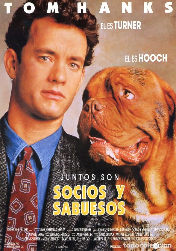 Cinema: SOCIOS Y SABUESOS GU&Iacute;A ORIGINAL SIMPLE CON FOTOS DE SU ESTRENO EN ESPA&Ntilde;A TOM HANKS