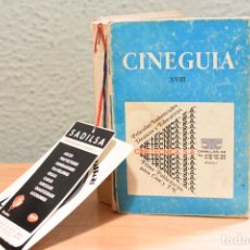 Cine: CINEGUÍA XVIII-CINETECNICA S.A-1977-CON FOTOS DE LOS ACTORES DEL MOMENTO
