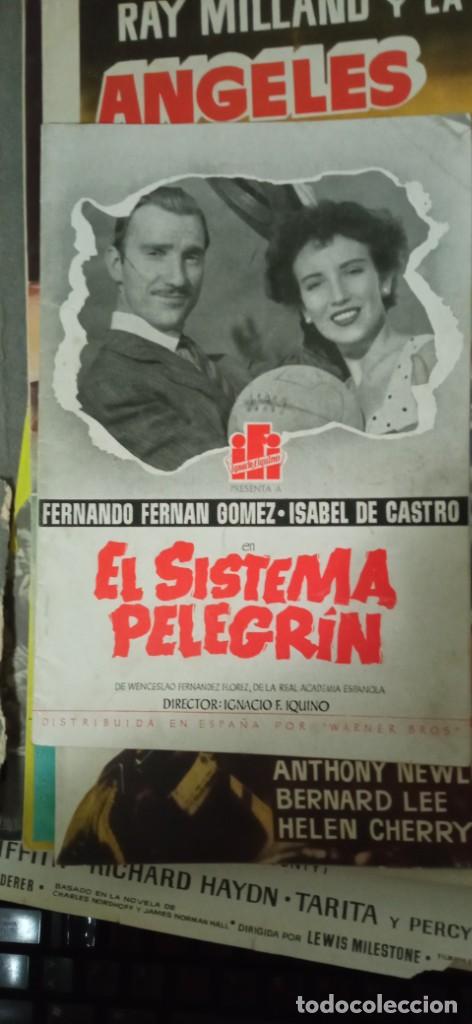 Cine: GUIA DE CINE EL SISTEMA PELEGRIN FERNANDO FERNAN GOMEZ 8 HOJAS 16 PAGINAS