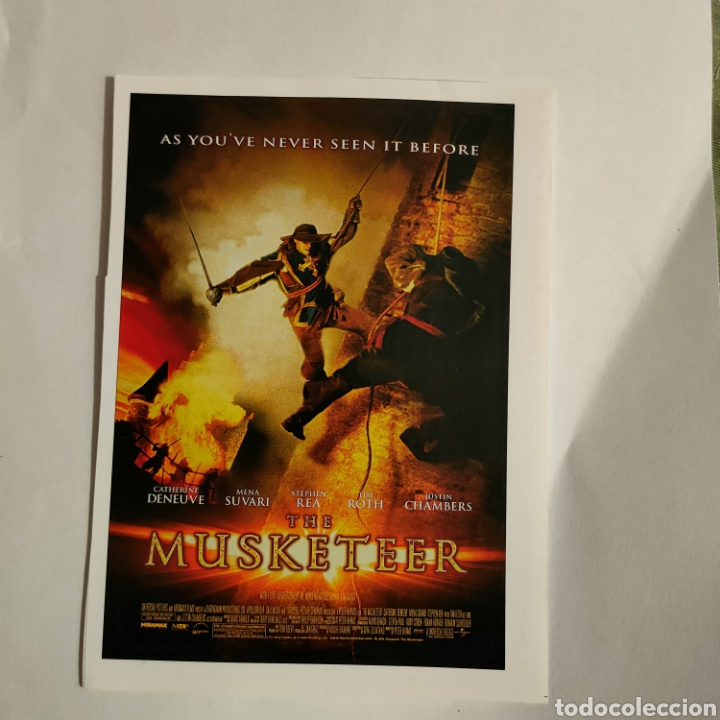 Cinema: MCG27 el mosquetero MICRO GUIA TAMA&Ntilde;O 10 X 14,50