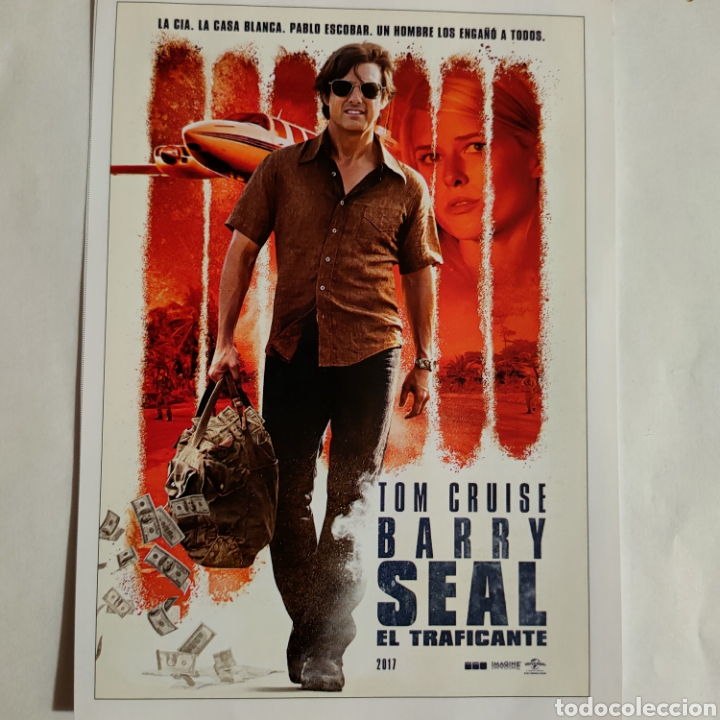 Cin&eacute;ma: MCG34 Barry seal MICRO GUIA TAMA&Ntilde;O 10 X 14,50